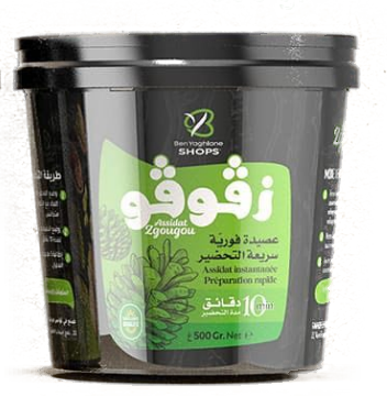 Assida Zgougou instantanée 500g BIWAI SHOPS