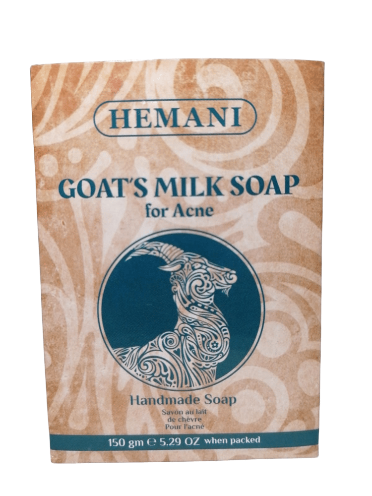 savon acné naturel au lait de chèvre hemani acné visage