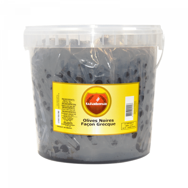 Olives noires façon grecque 8kg