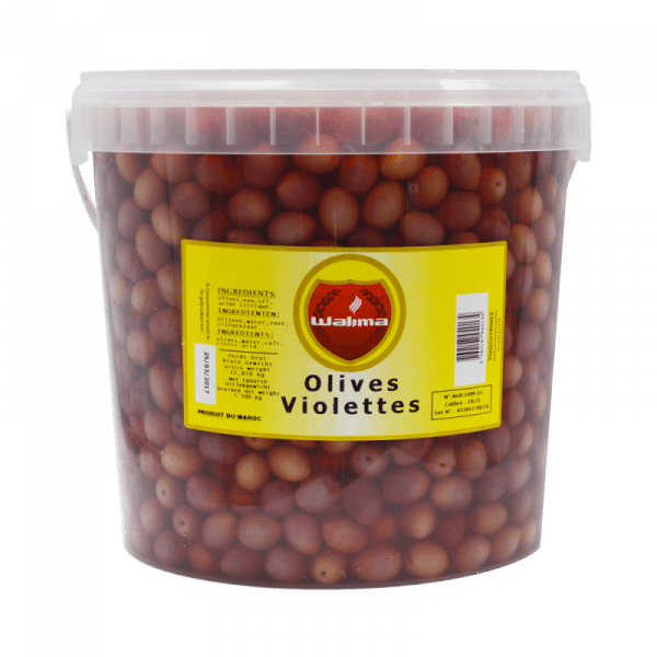Olives violettes 7,5 kg
