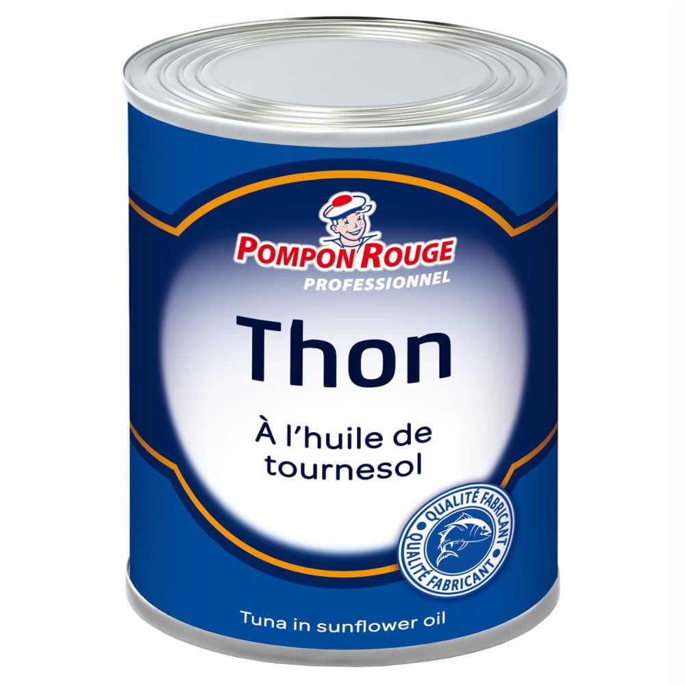 Thon à l’huile végétale 4/4 - POMPON ROUGE