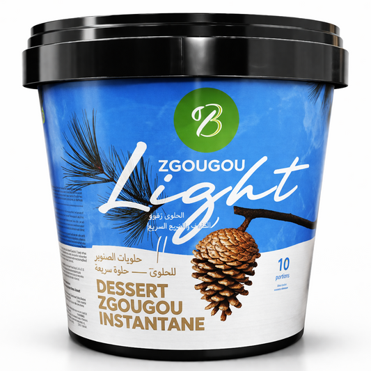 Assida Zgougou Light (sans sucre ) instantanée 500g BIWAI SHOPS