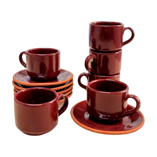 set à café turc artisanal traditionnel