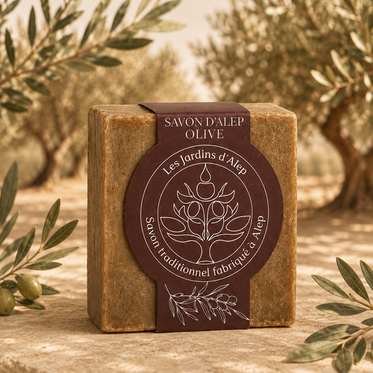 Savon d’Alep Traditionnel à l’Huile d’Olive