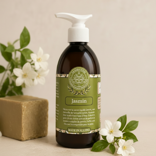 Savon liquide d’Alep Jasmin 300ml