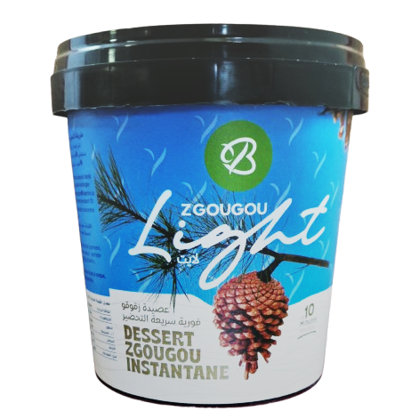 Assida Zgougou Light (sans sucre ) instantanée 500g BIWAI SHOPS