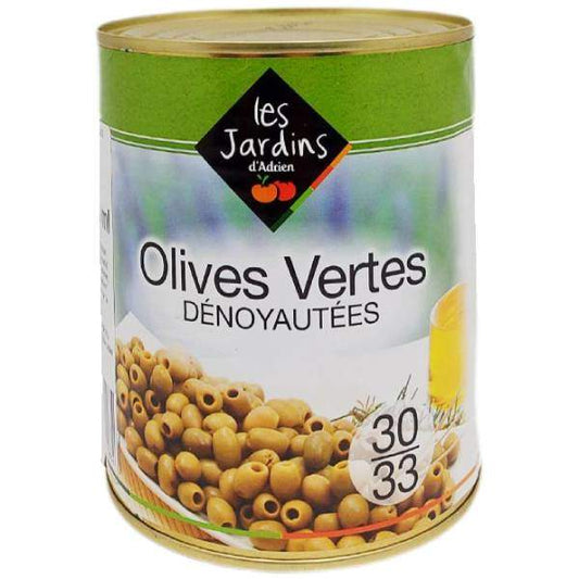 Olives vertes dénoyautées