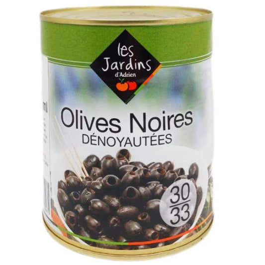 Olives noires dénoyautées